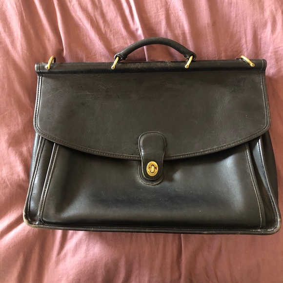 Coach Briefcase Black - Picture 2 of 6